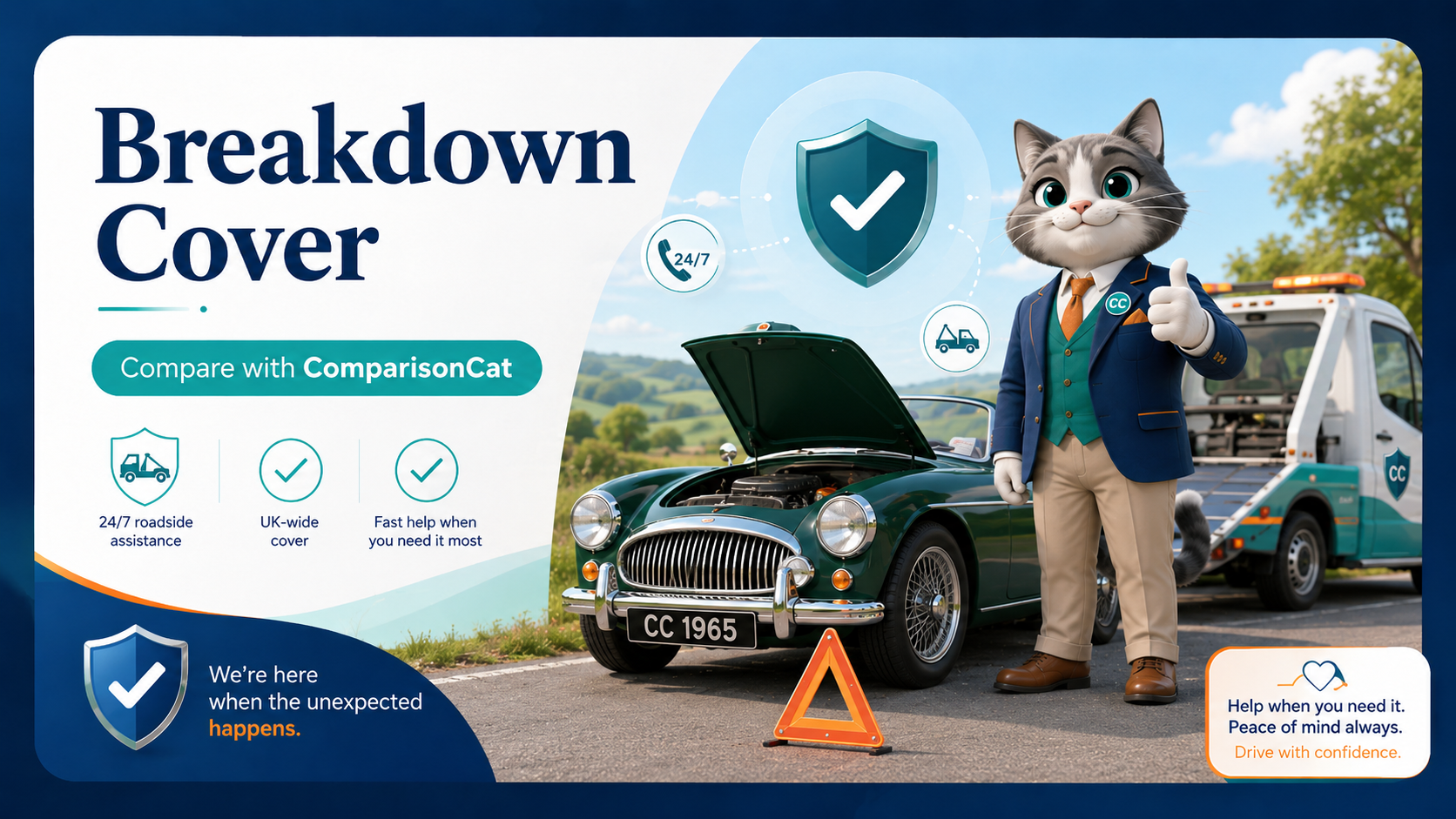 Breakdown Cover with ComparisonCat