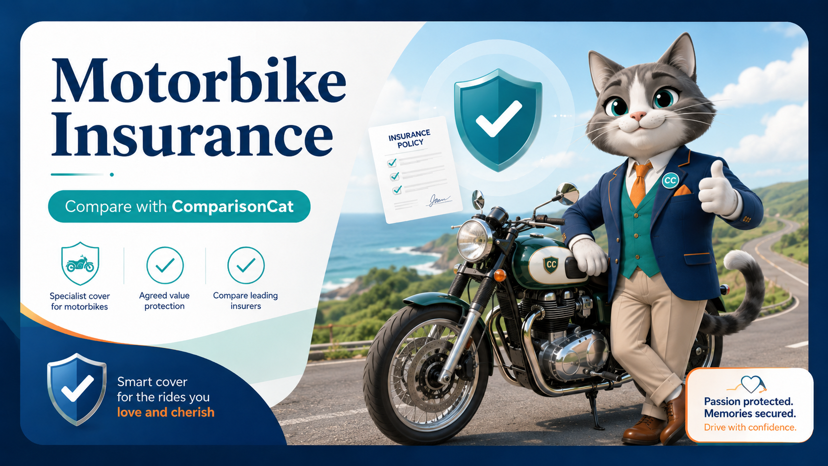Motorbike Insurance with ComparisonCat